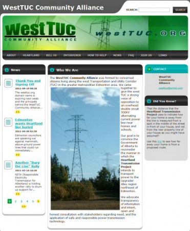 WestTUC Community Alliance Website